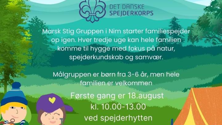 Opstart af familiespejd